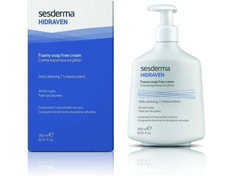 Creme Corporal SESDERMA Hidraven Espumoso sem Sabão (300 ml)