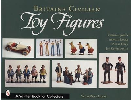 Livro britains civilian toy figures de norman joplin (inglês)