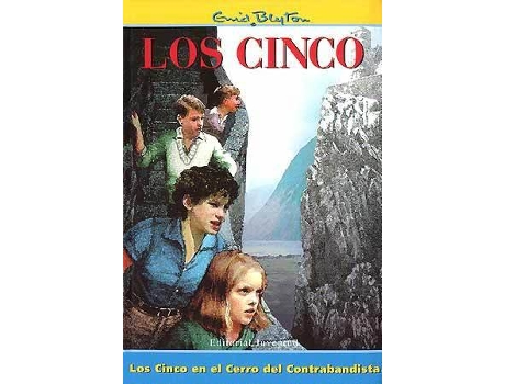 Livro Los Cinco En El Cerro Del Contrabandista de Blyton-Los Cinco (Espanhol)