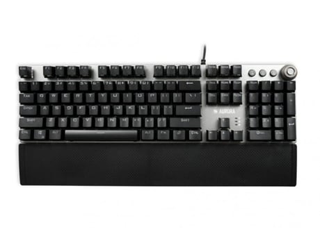 Ibox Aurora K-4 Teclado Usb Qwerty Preto Prateado