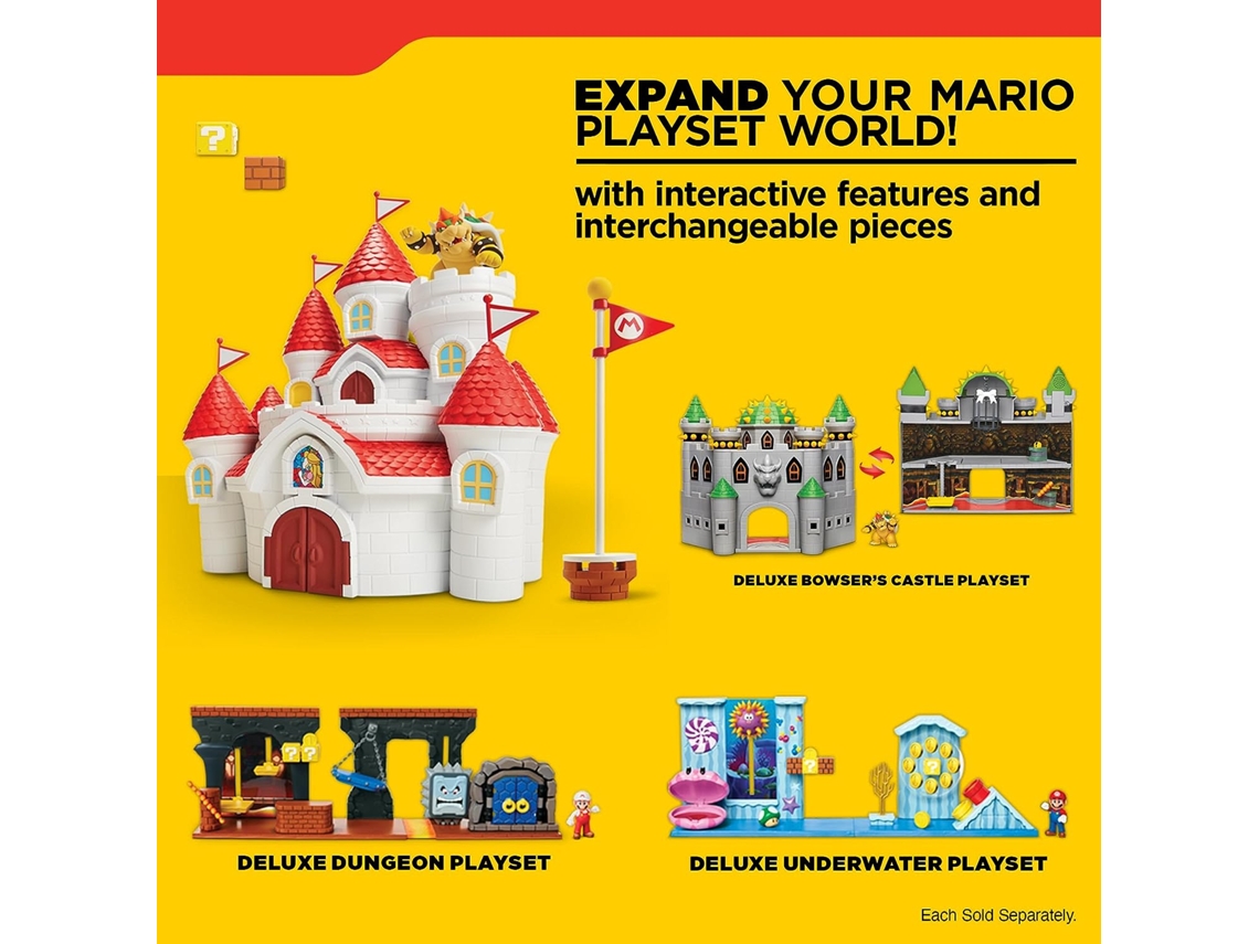 Coleção Super Mário Bros - 6 peças - Brinca Mundo Loja de Brinquedos