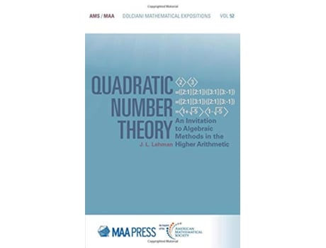 Livro Quadratic Number Theory de J L Lehman (Inglês - Capa Dura)