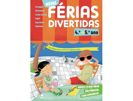 Livro Novas Férias Divertidas 4º Ano