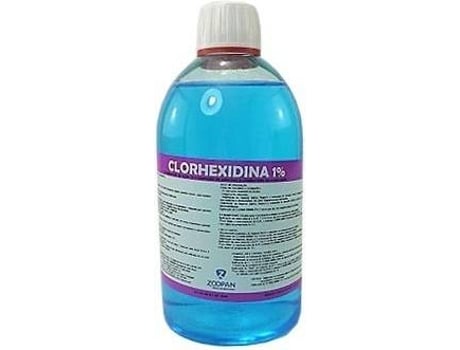 Complemento Alimentar para Aves, Gado e Cavalos  Clorhexidina (500ml)