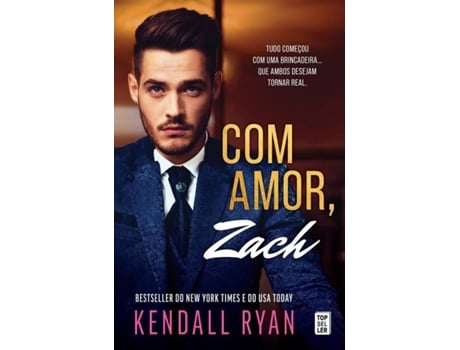 Livro Com Amor, Zach de Kendall Ryan (Português)