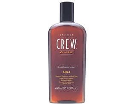 Gel de Banho  Americon Crew 3In1 (250 ml)