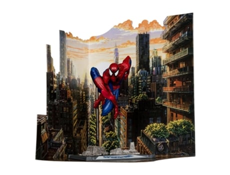 Figura Spider-Man Marvel Estátua Diorama 18 cm MCFARLANE