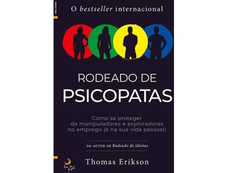 Livro Rodeado de Psicopatas de Thomas Erikson (Português)