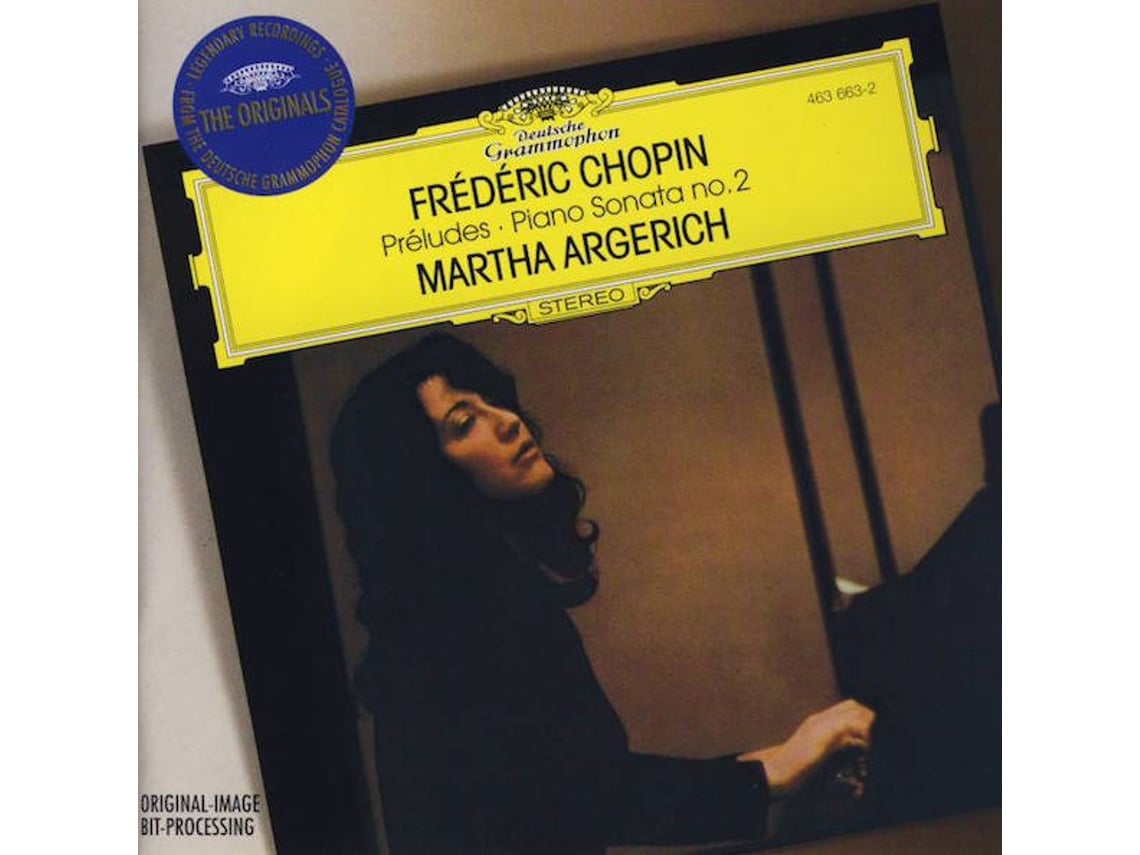 CD Frédéric Chopin, Martha Argerich - Préludes,Piano Sonata No. 2 ...