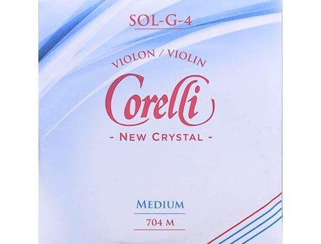 Corelli Corda de Violino G4 4/4 Médio Cinza