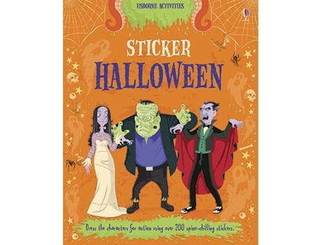 Livro Sticker Halloween de Louie Stowell