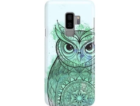 Capa Samsung Galaxy S9 Plus FUNNYCASE Owl Verde