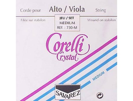 Corelli Conjunto de Cordas Para Viola 33/37 Cm. Médio Consiste em Co731M C