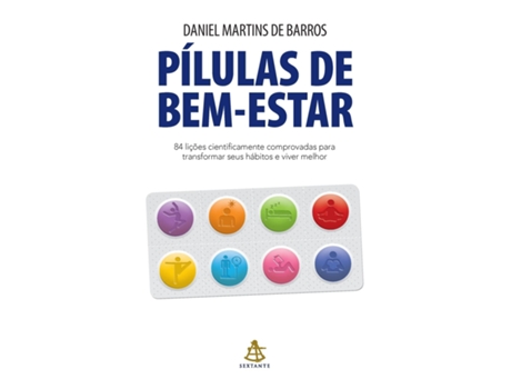 Livro Pilulas de bemestar de Daniel Martins de Barros (Português)