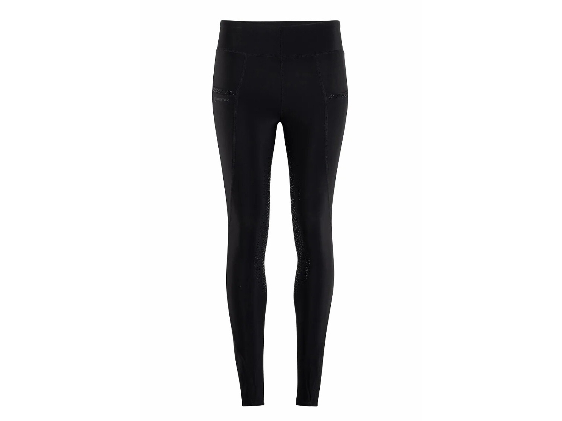 Leggings de desporto com bolso - Preto - SENHORA