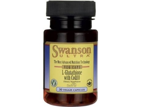 Suplemento Alimentar SWANSON Ultra L-Glutationa Com Coq (30 cápsulas vegetais)