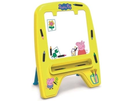 Quadro Mágico  Peppa Pig Amarelo (59 x 33 x 75 cm)