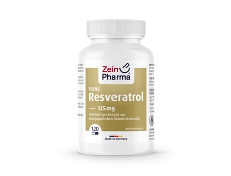 Resveratrol 125mg (120 cápsulas) - Antioxidante