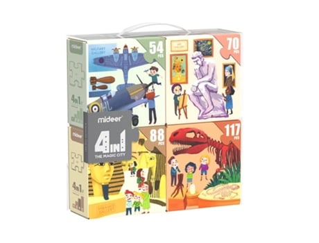 Museum Puzzles MIDEER (Idade minima recomendada: 4 anos)