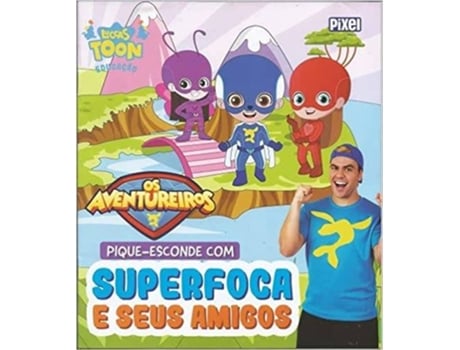 Livro Pique-Esconde com Superfoca e Seus Amigos de Luccas Neto (Português)