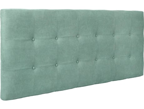 Cabeceira de Cama DHOME Acolchoado (Verde - Tecido e Polipele - 145 x 8 x 60 cm)