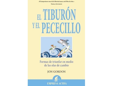 Livro El Tiburón Y El Pececillo de Jon Gordon (Espanhol)