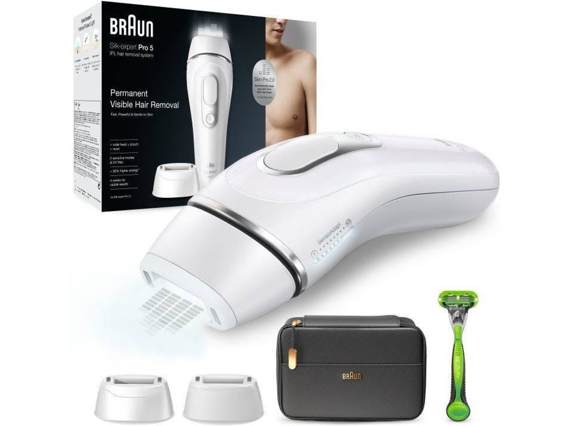 Braun Silk-expert Pro 5 PL5358 Depiladora de luz de pressão