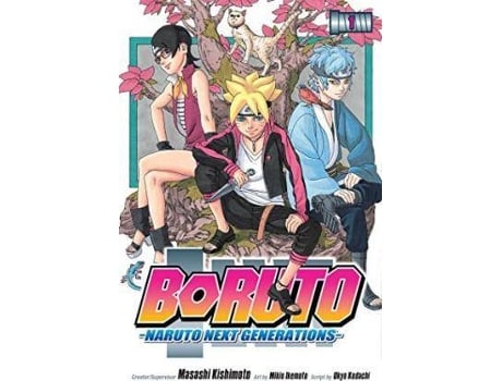 Livro Boruto Vol. 1 De Ukyo Kodachi, Criado Por Masashi Kishimoto, Ilustrado Por Mikio Ikemoto (Inglês)