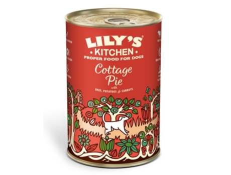 Ração para Cães LILYS KITCHEN Torta (400g - Húmida - Cachorros - Sabor: Frango)