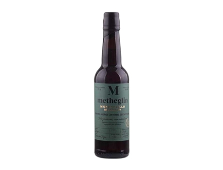 Licor de ervas MONCALVILLO MEADERY Hidromiel Metheglin Miel Baja Montaña Meia Garrafa (0.37 L - 1 Unidade)