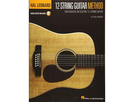 Livro HAL LEONARD 12STRING GUITAR METHOD de Chad Johnson (Inglês)