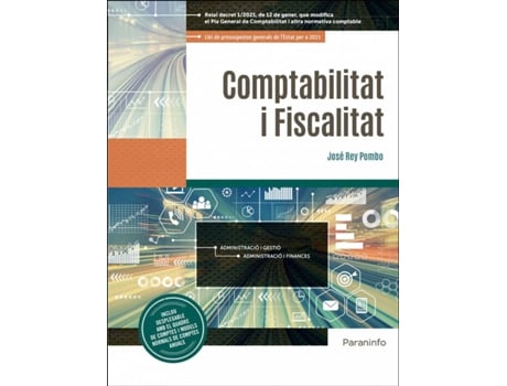 Livro Comptabilitat I Fiscalitat Ed. 2021 de Jose Rey Pombo (Catalão)