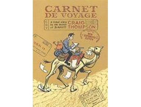 Livro Carnet De Voyage De Craig Thompson (Inglês)