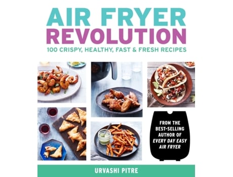 Livro air fryer revolution de urvashi pitre (inglês)