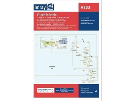 Livro Imray Chart A233 de Imray e Imray (Inglês)