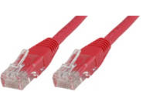 Cabo de Rede MICROCONNECT (RJ45 - 7 m - Vermelho)