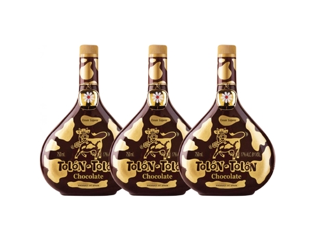 Licor CAMPENY Licor Creme Campeny Tolon-Tolon Chocolat Cream (0.7 L - 3 unidades)