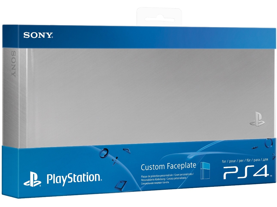 Cover SONY PS4 Faceplate Silver | Worten.pt