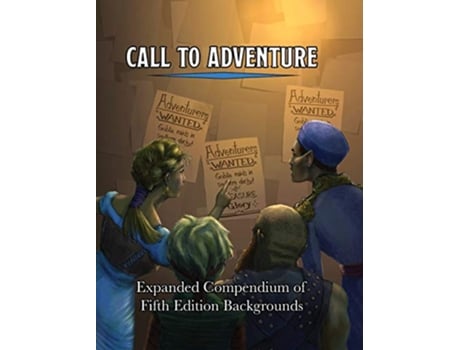 Livro Call To Adventure Expanded Compendium of Fifth Edition Backgrounds de Jerry Joe Seltzer (Inglês)