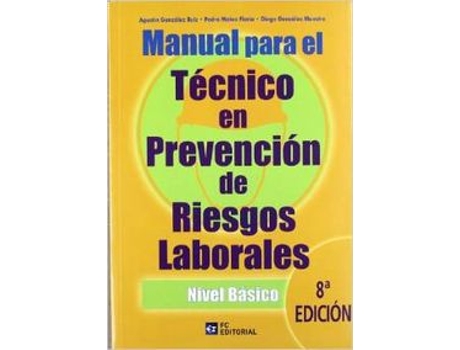 Livro Manual Para Tecnico Prevencion De Riesgos Laborales de VVAA (Espanhol)