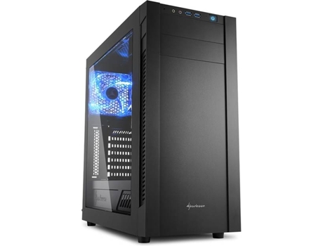 S25-W MIDI-TOWER PRETO CAIXA DE COMPUTADOR