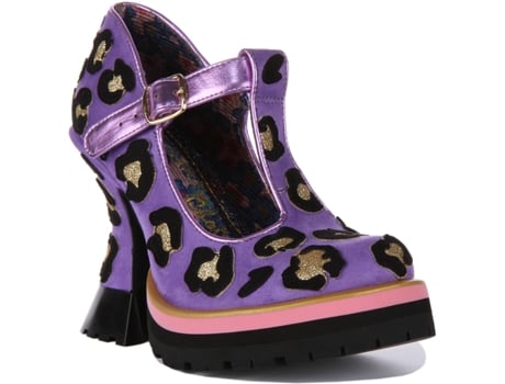 Sapatos de Mulher IRREGULAR CHOICE Other Fabric Roxo (41)