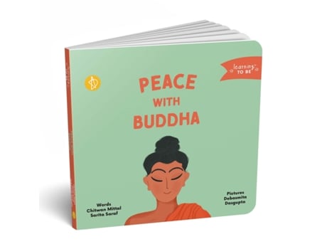 Livro Peace with Buddha de Chitwan Mittal Ma e Sarita Saraf (Inglês - Capa Dura)