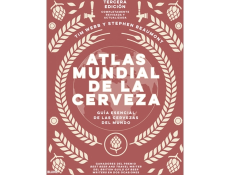 Livro Atlas Mundial De La Cerveza (2021) de Tim Webb (Espanhol)