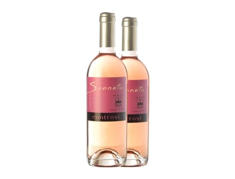 Vinho rosé RIBAS Sioneta Rosat Mantonegro Vi de la Terra de Mallorca Garrafa Medium (0.5 L - 2 Unidades)