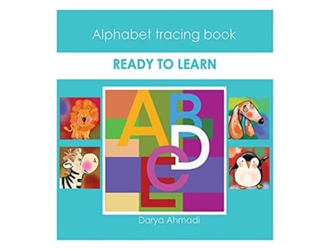 Livro Ready To Learn Alphabet Tracing Book de Darya Ahmadi (Inglês)