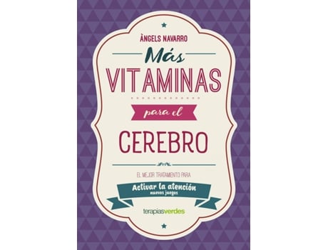 Livro Más Vitaminas Para El Cerebro: Atención de Àngels Navarro Simón (Espanhol)