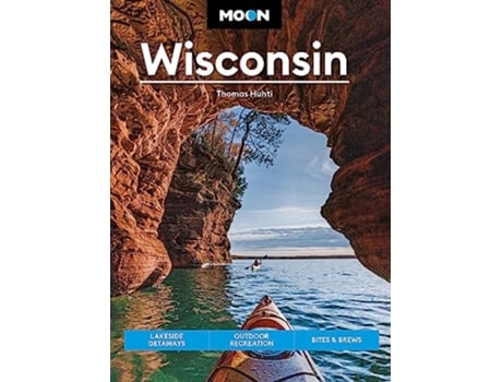 Livro Moon Wisconsin de Thomas Huhti (Inglês)