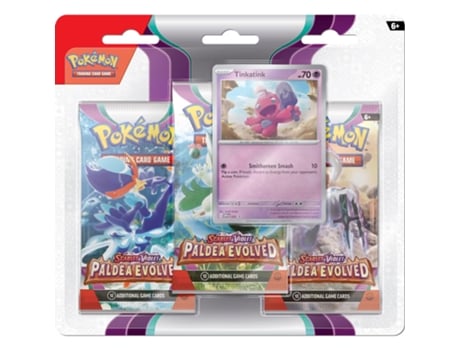 Pokémon Sword & Shield 12.5 - Blister 3 Boosters - Jogos de Cartas - Compra  na