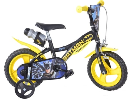 Bicicleta BATMAN Preto (Idade Mínima: 3 anos - 12')